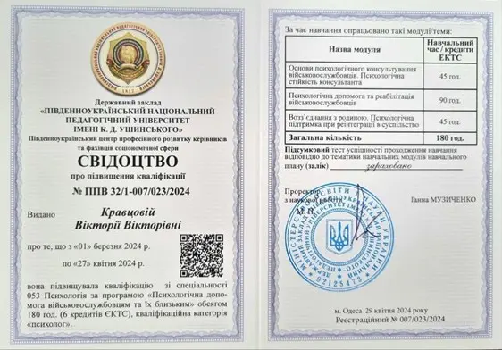 свидетельство